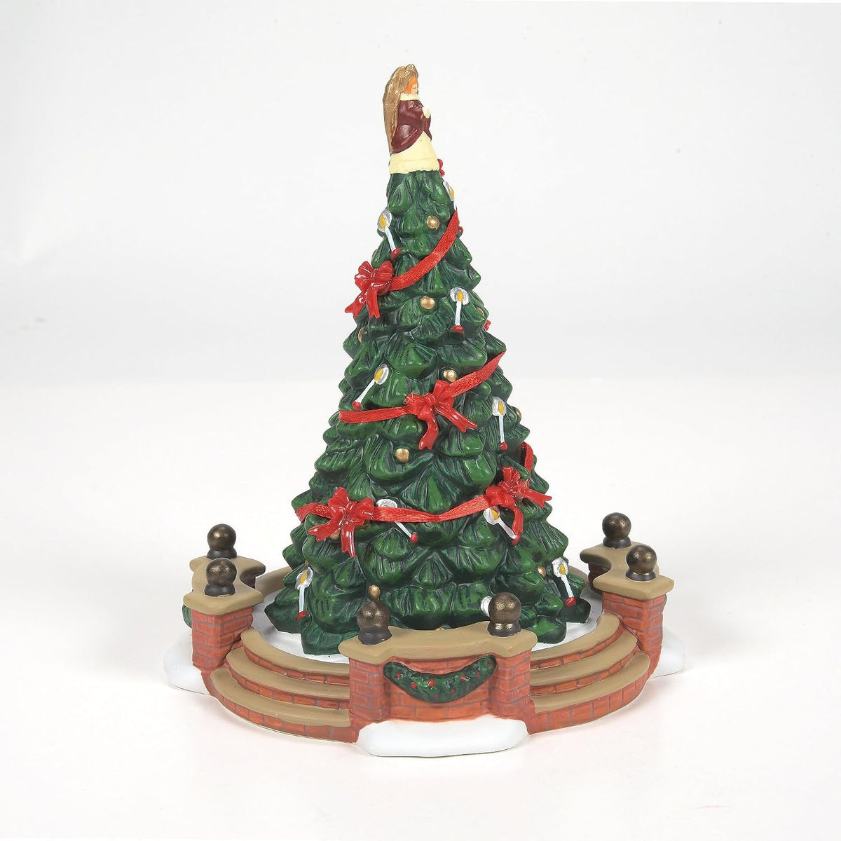 department 56 dickens' village accessories the town christmas shown in use