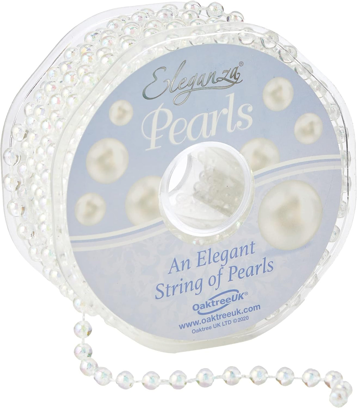 eleganza pearl bead string 6mm x 10m iridescent, main product view