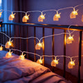 Unicorn Decor String Lights with 10 Pink Unicorn Lights for Kids Bedroom Birthday Party Playhouse Christmas Home Room Decorations