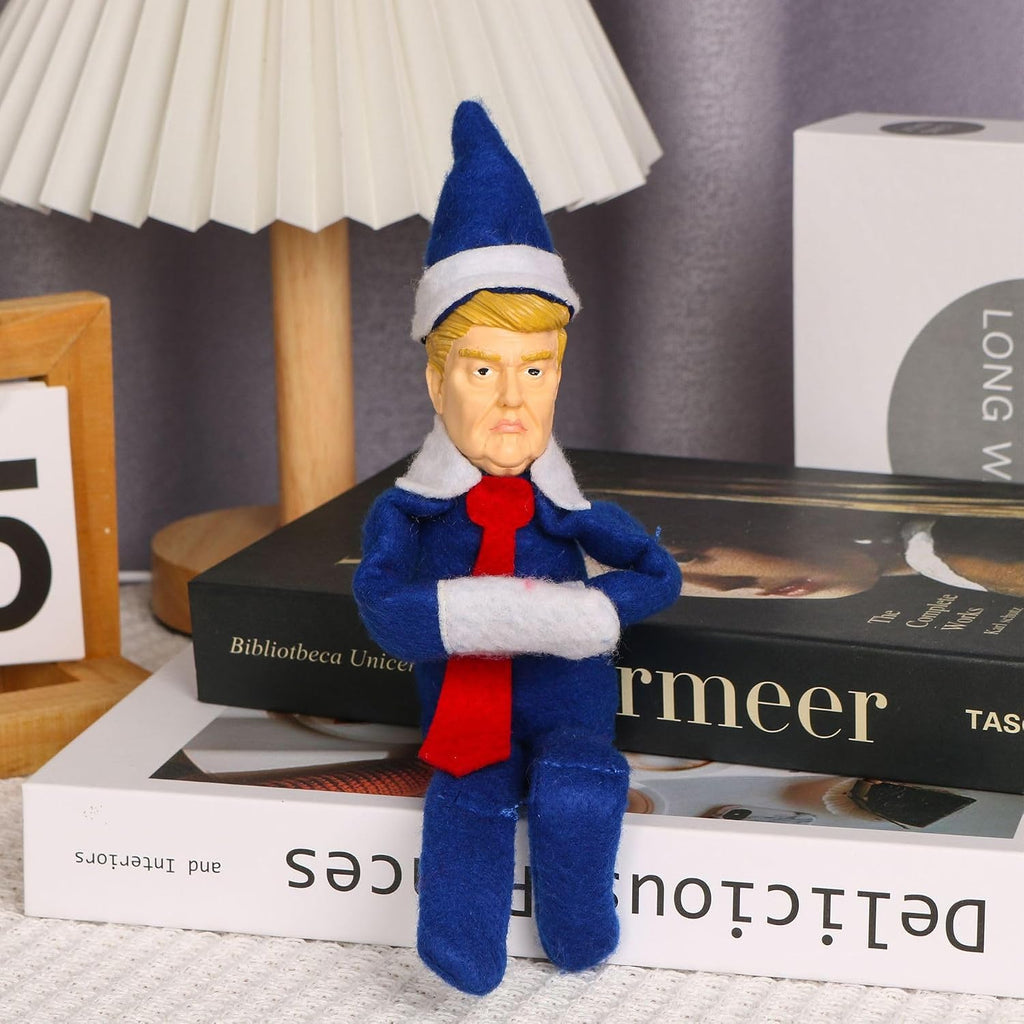 About Stump Elf Decorations,Christmas Tree Ornaments,Make The Holidays Great Again,Funny Gag Gifts for Christmas Tree,Holiday Decoration
