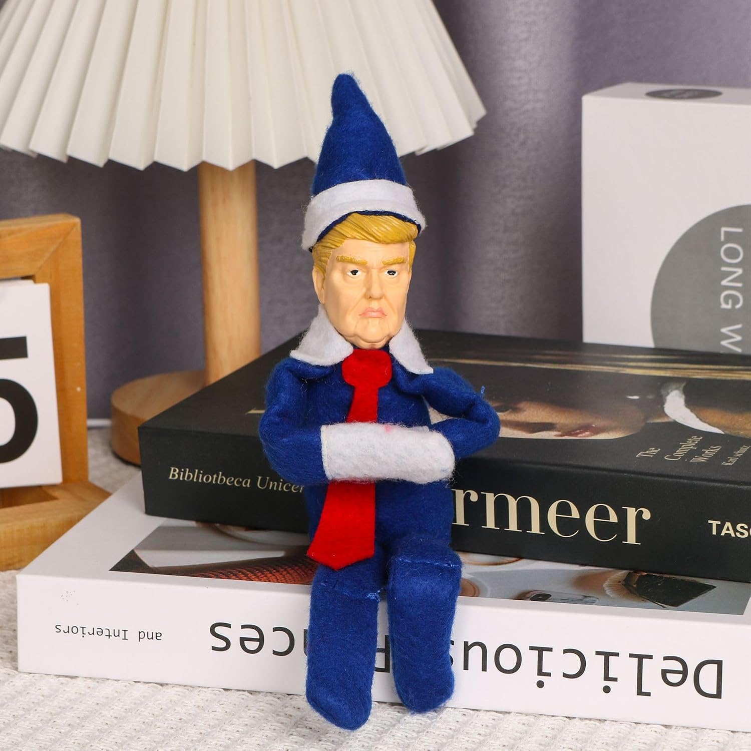 About Stump Elf Decorations,Christmas Tree Ornaments,Make The Holidays Great Again,Funny Gag Gifts for Christmas Tree,Holiday Decoration