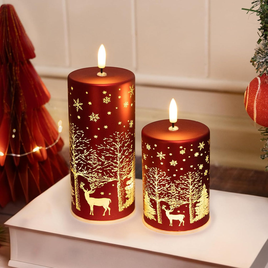 mj premier christmas decorations indoor mercury glass lights shown in use