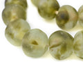jumbo recycled glass beads, 21–25mm – african sea, main product view