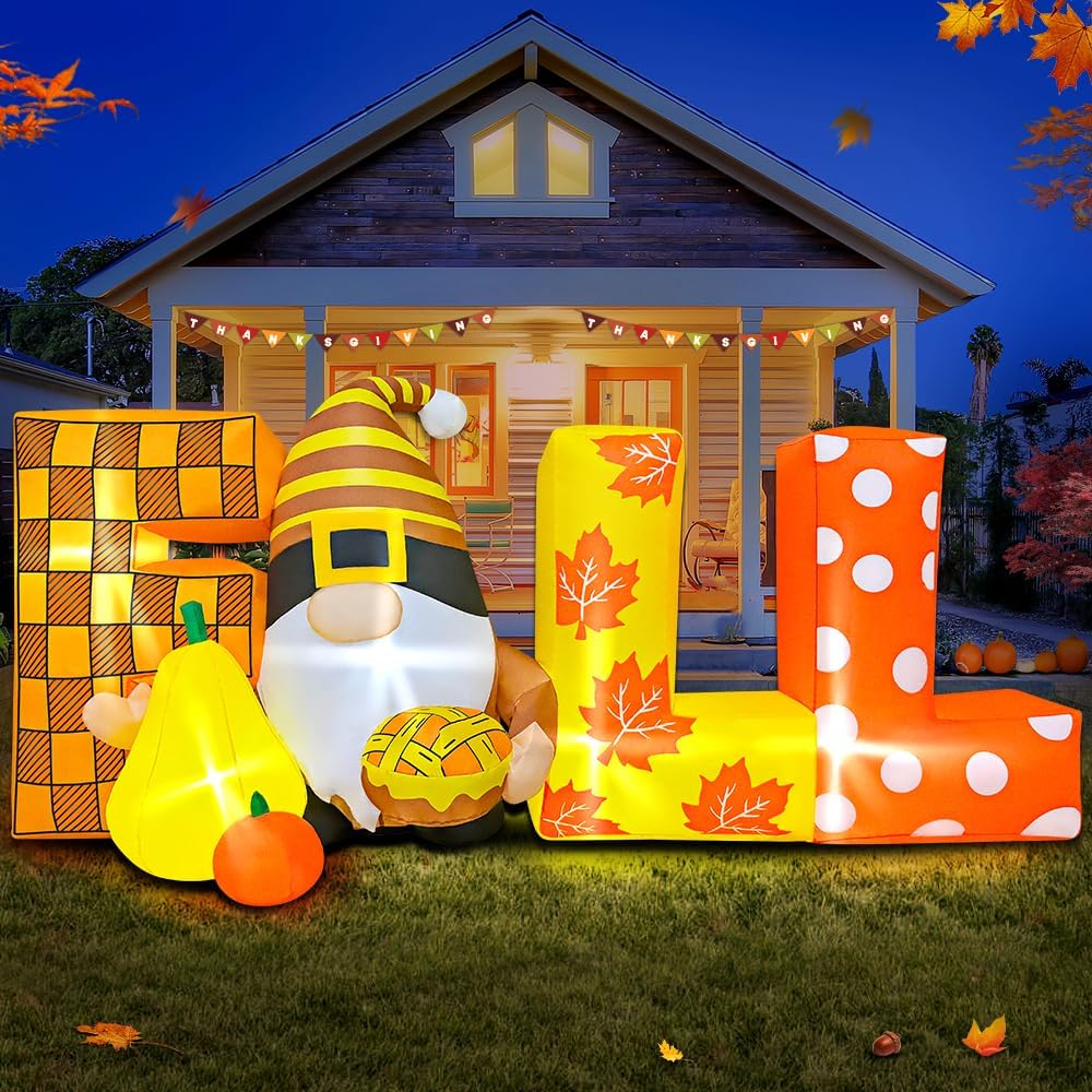 6ft thanksgiving inflatables outdoor decoration inflatable dwarf with, main product view