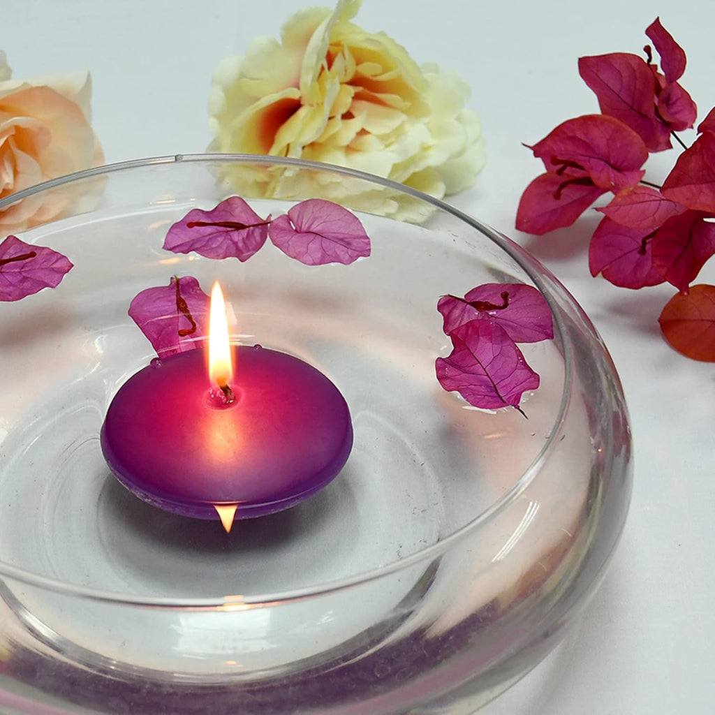 3 Inch Purple Floating Candles
