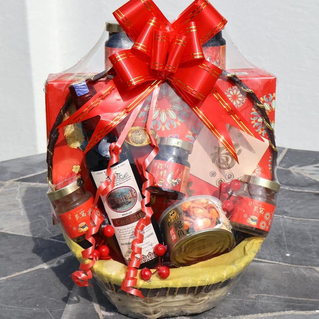 WIKDAY Shrink Wrap Bags for Gift Baskets 10 PCS 24x30 Inches Large Cellophane Bags Wrapping Plastic Clear Jumbo Basket Wrap Bags