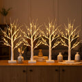 pabipabi lighted birch tree with led lights christmas, main product view