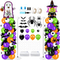 kasyat 2 sets halloween balloon column kit, witch, main product view