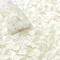 Serwalin 300pcs Silk Rose Petals Flower Petals for Weddings Ivory White Petals Fake Rose Petals Artificial Flower Petals for Wedding Proposal Flower Girl Basket Aisle Runner Bridal Shower