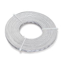 Fashewelry 32.8 Feet 5mm Aluminum Flat Artistic Wire Silver Bendable Metal Craft Wire for Beading for Bezel Sculpting Armature Jewelry Making Gem Metal Wrap