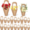 gilprop 54 packs kraft paper flower bags, large,small,medium, main product view