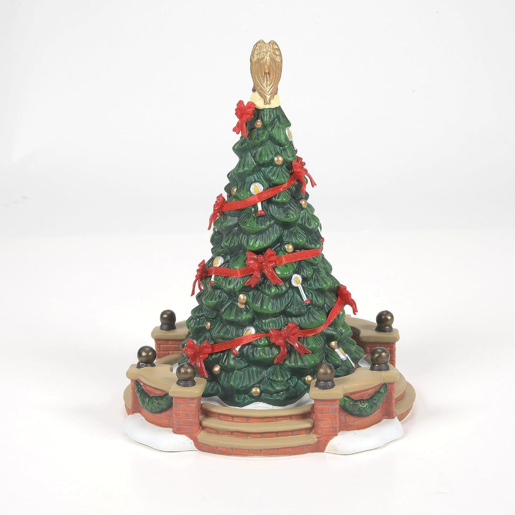 department 56 dickens' village accessories the town christmas, close-up detail