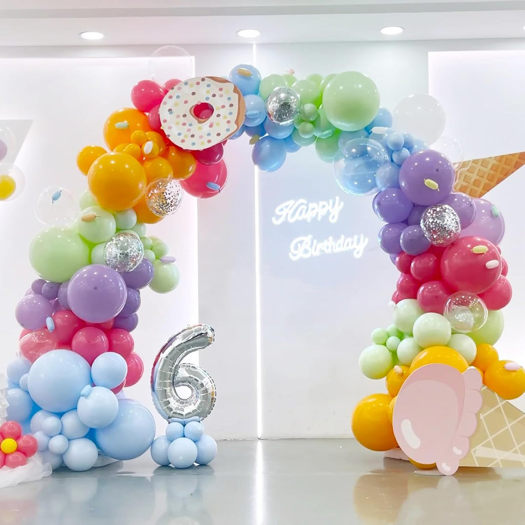 balloon arch kit with balloon pump electric, package contents