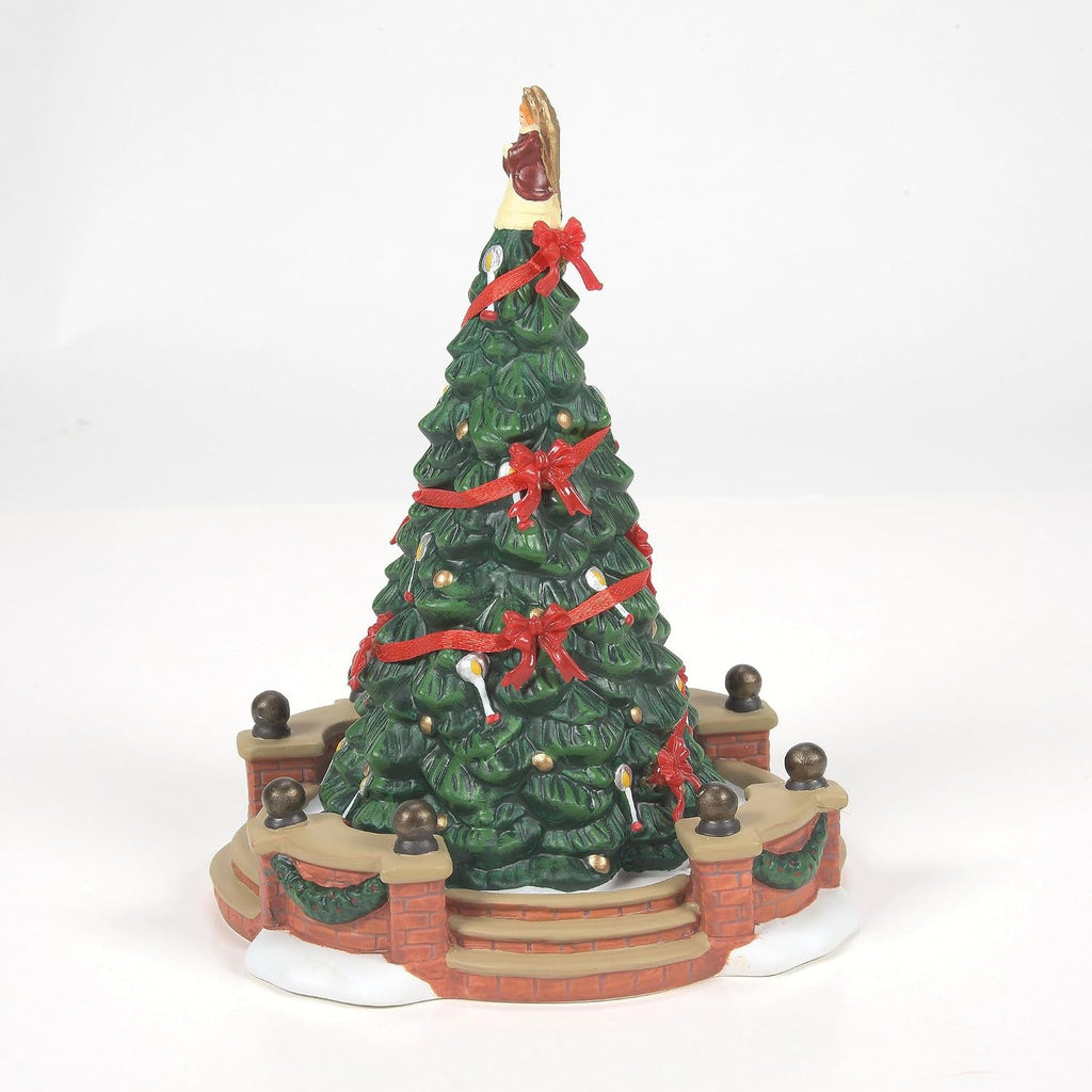 department 56 dickens' village accessories the town christmas, side view