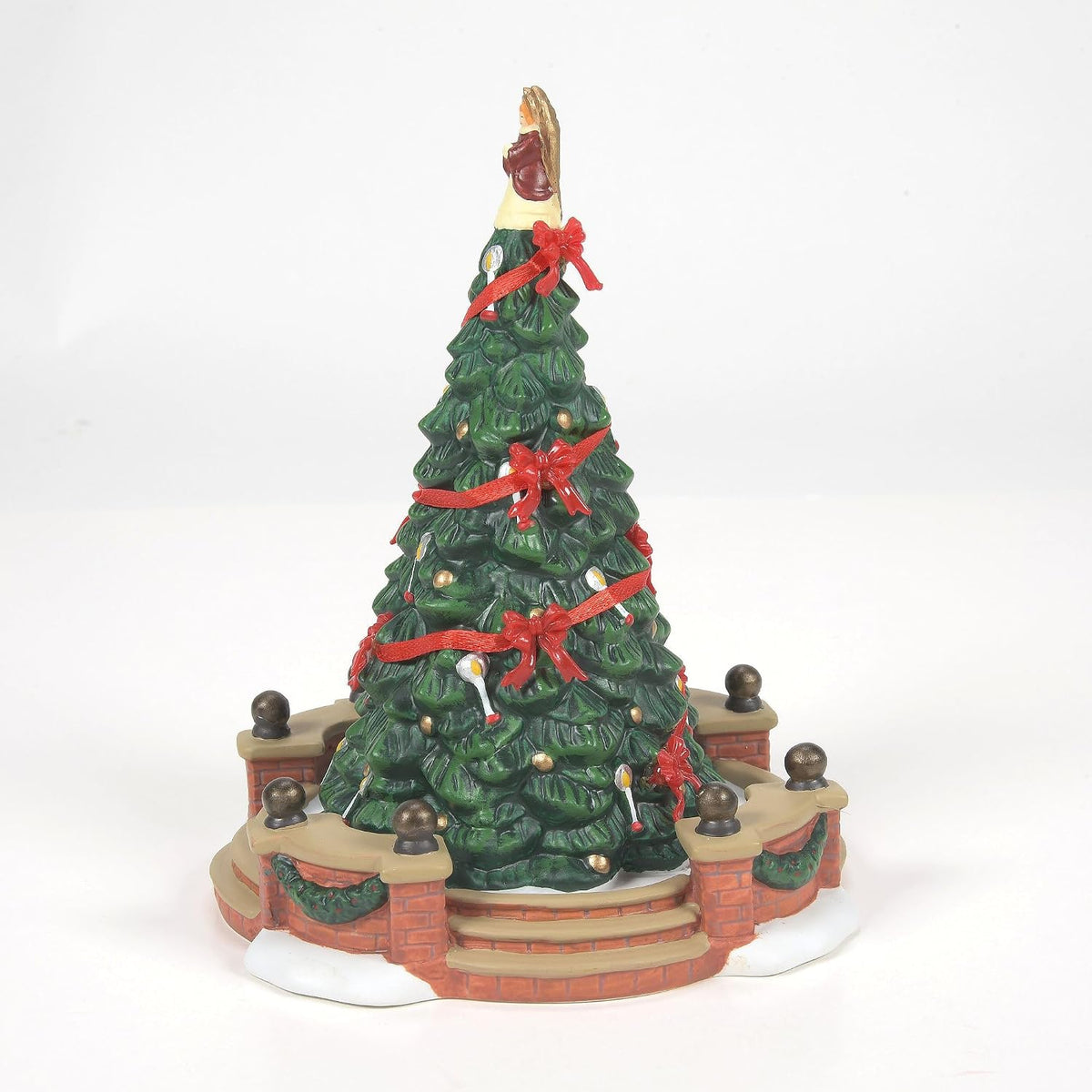 department 56 dickens' village accessories the town christmas, side view