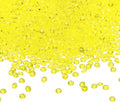PATIKIL 10000 Pcs Wedding Table Scatter Confetti Crystals 4.5mm Acrylic Diamonds Vase Fillers Gems for Table Centerpiece Decorations Party Vase Beads, Light Yellow