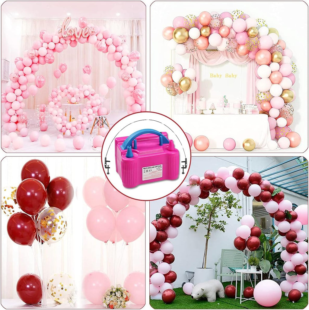 balloon arch kit and balloon pump electric, 12ft, package contents