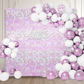 12PCS Colorful Light Pink Shimmer Wall Backdrop, Square Sequin Photo Backdrops Panel, Glitter Wall Background for Birthdays, Weddings, Christmas, Engagements, Disco Bachelorette Party Decor (3FTx4FT)