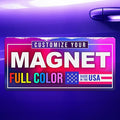 12"x24" Custom Magnet Signs in Full Color for Business and Advertising, 30 mil Customized Vinyl Car Magnets, Personalized Magnetic Sheets for Company Storefront & Vehicles, 1-Pack (Rounded Corners)