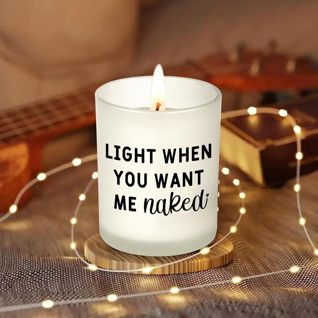 Gifts for Him Boyfriend Husband Men Couples Gift Ideas, Romantic Valentines Day Gift for Him, Naughty Boyfriend Birthday Gifts, Funny Anniversary Presents for Men husband Couple, Christmas, Candles