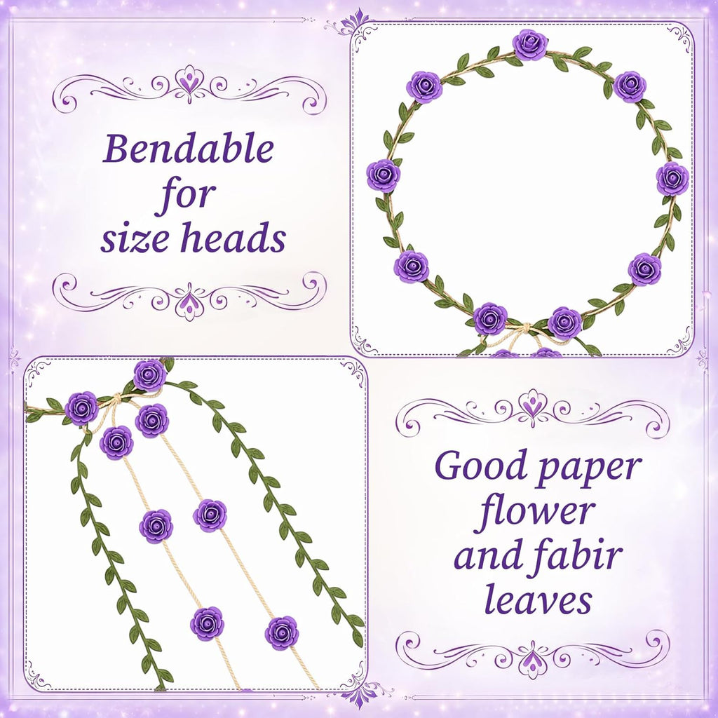 Chunful Butterfly Theme Mom to Be Sash Baby Shower Dad to Be Pin and Flower Crown Headband for Gender Reveals Party Baby Shower Party Favors for Girls Pregnancy Photo Props Gifts (Classic,Purple)