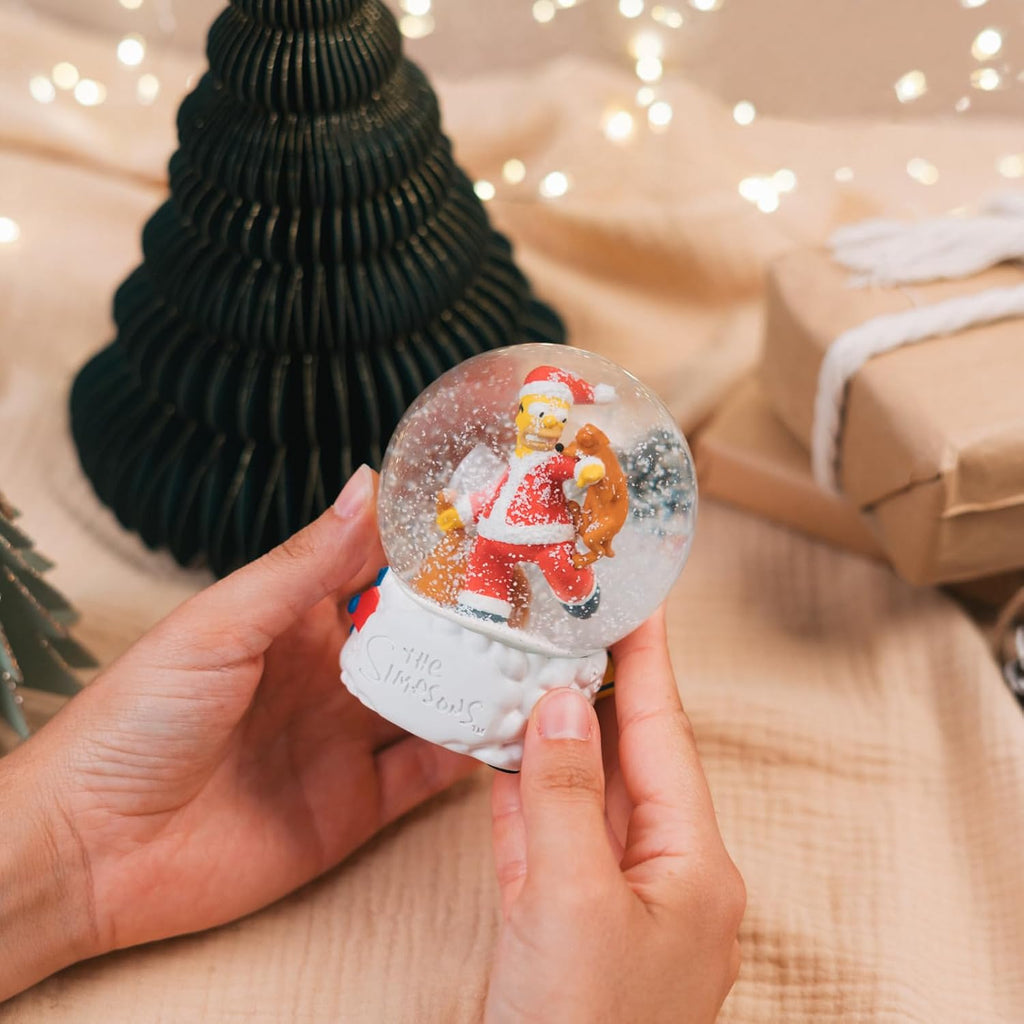 Grupo Erik The Simpsons Snow Globe - Funny Gifts, Merch, Merchandise, Decor | Homer Simpson Figure - Snow Globes for Adults & for Children, Secret Santa Gifts under 20 Pounds for Christmas, Xmas