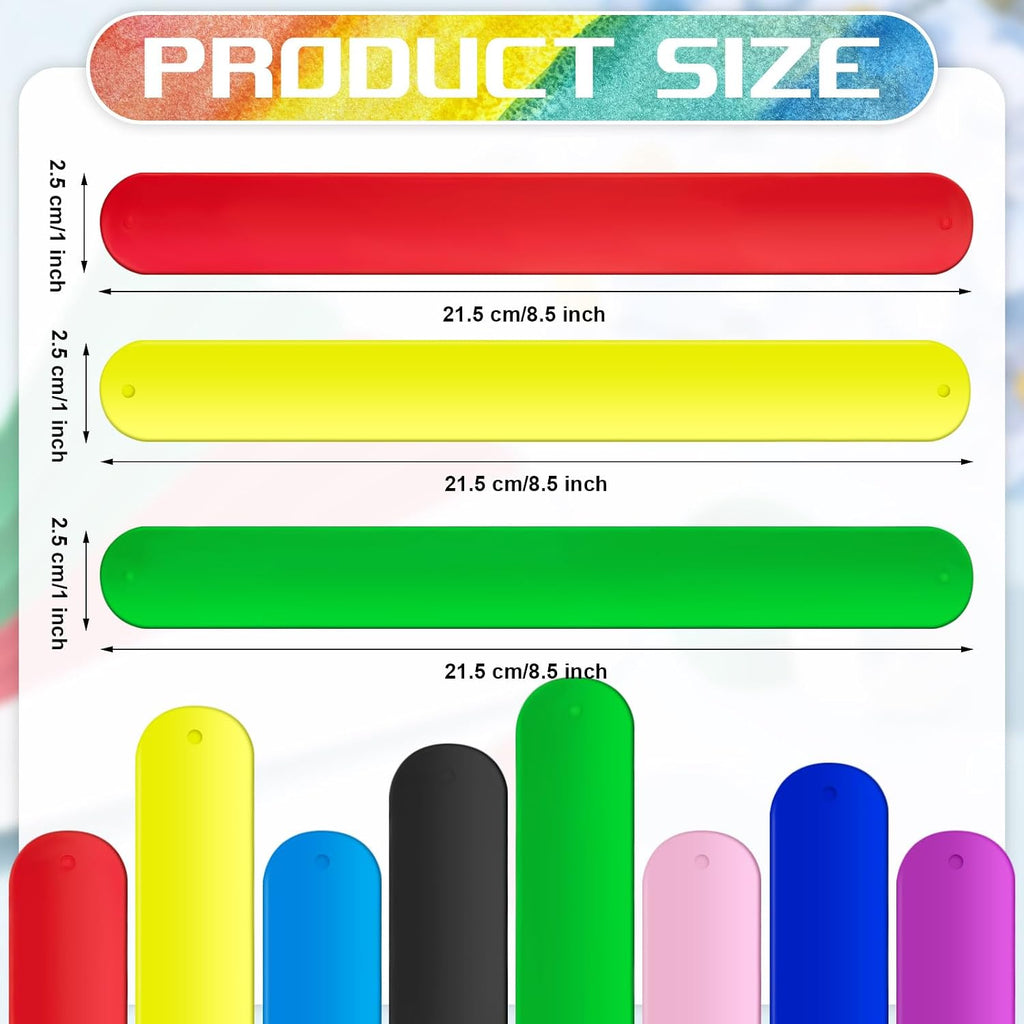 Leyndo 32 Pcs Wrapping Paper Roll Holder Clips Silicone Covered Metal Strips Flip 1 x 9 in Poster Holder Slap Band for Christmas Wedding Graduation Gift Wapping