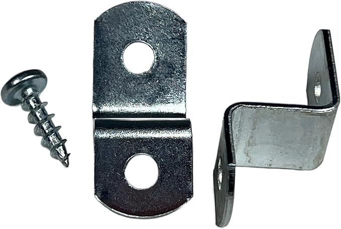 Canvas Clips for Picture Framing screws included 15 per pack ( Choose your offset size ) by E.H.C. (3/8" offset)
