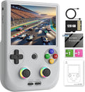 RG406V Handheld Game Console Preloaded Games RG 406V 4-inch IPS Multi-touch Screen Retro Game Console 128G UFS2.2 Android 13 Retro Emulator RG406V 5500mAh Battery 1080p DP Output WIFI Bluetooth Gray