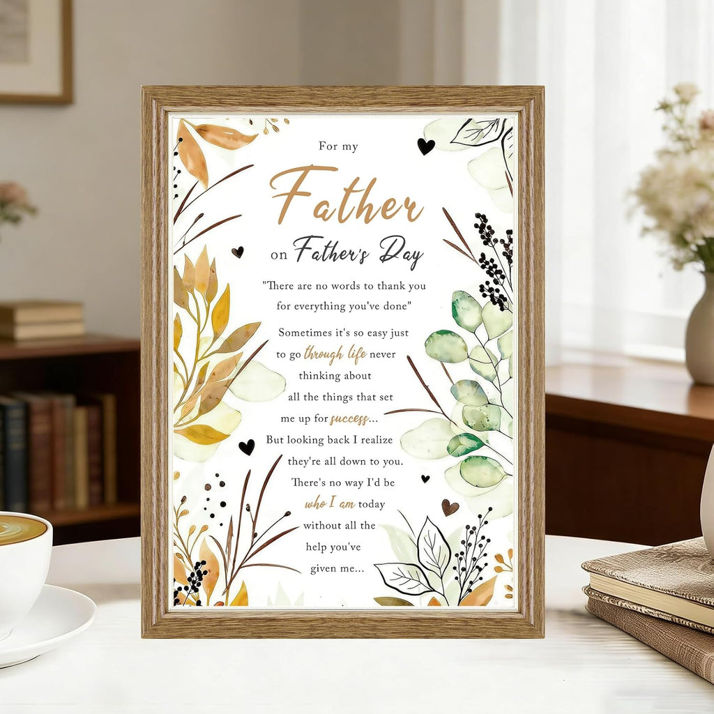 Fathers Day Gift for Dad, Father's Day Card Gift for Dad from Daughter Son, Fathers Day Card Gifts for Papa from Daughter, Fathers Day Gift Iideas, Father's Day Card