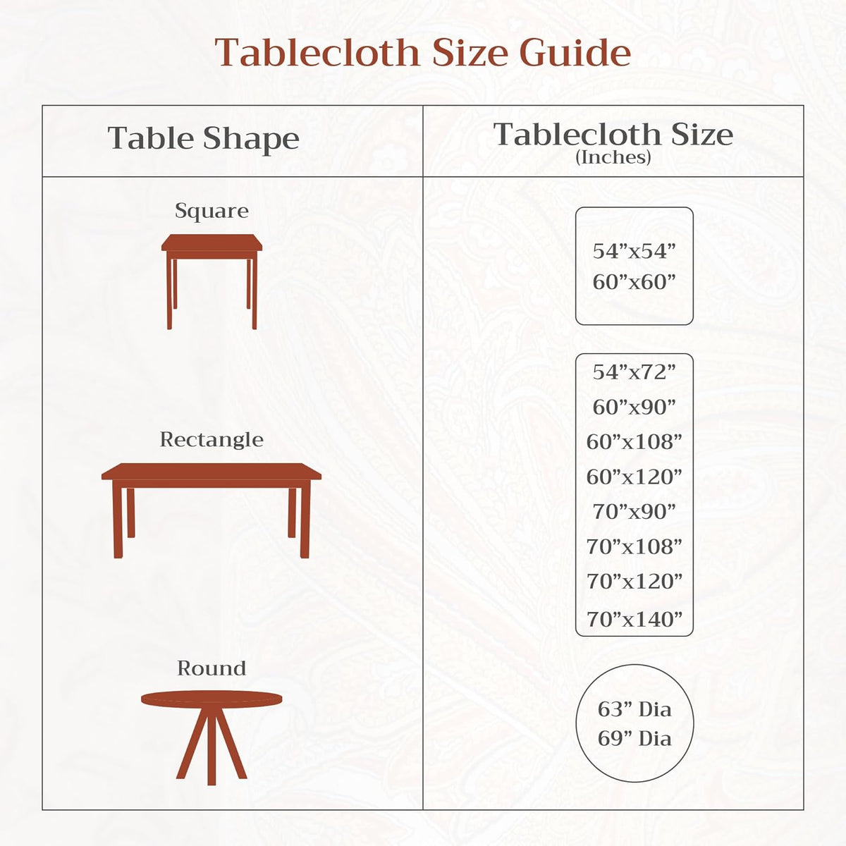 Maison d' Hermine Table Cloth Rectangle Table Reusable 100% Cotton 60&quo...