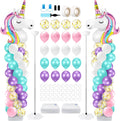 kasyat 2 sets unicorn balloon column stand kit, main product view