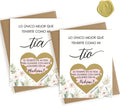Spanish Will You Be My Godparents Scratch Off Card for Auntie and Unlce, Godparents Proposal Gift from Niece Nephew, Godmother and Godfather Request Asking, Padrino andMadrina Proposal Card - Tia Tio