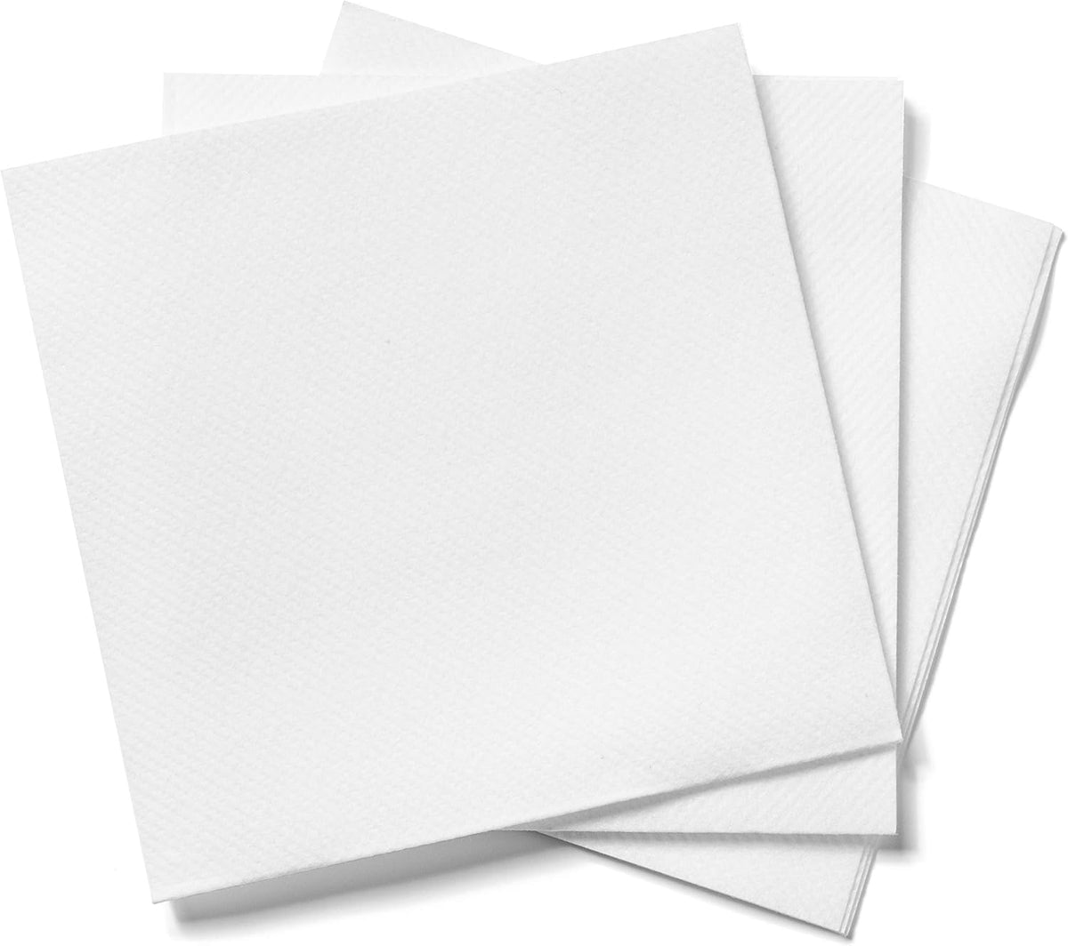 AMERICAN HOMESTEAD White Cocktail Napkins - Premium 4.75"x4.75" Dis...