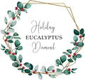 Custom Stickers for Weddings, Birthdays & Businesses - Personalized Labels with Your Logo - Waterproof, Fade and Heat Resistant - Pack of 100-1000 (Wreath T, 3.5 Inch)