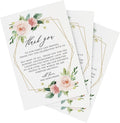 4"x6" 50 Pieces Thank You Place Cards, Table Place Setting Cards for Weddings, Receptions, Rehearsals, Dinner Parties, Events and Celebrations, Wedding Must Haves for Reception, Wedding Favors for