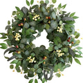 22-24" eucalyptus wreaths for front door,spring summer fall, main product view
