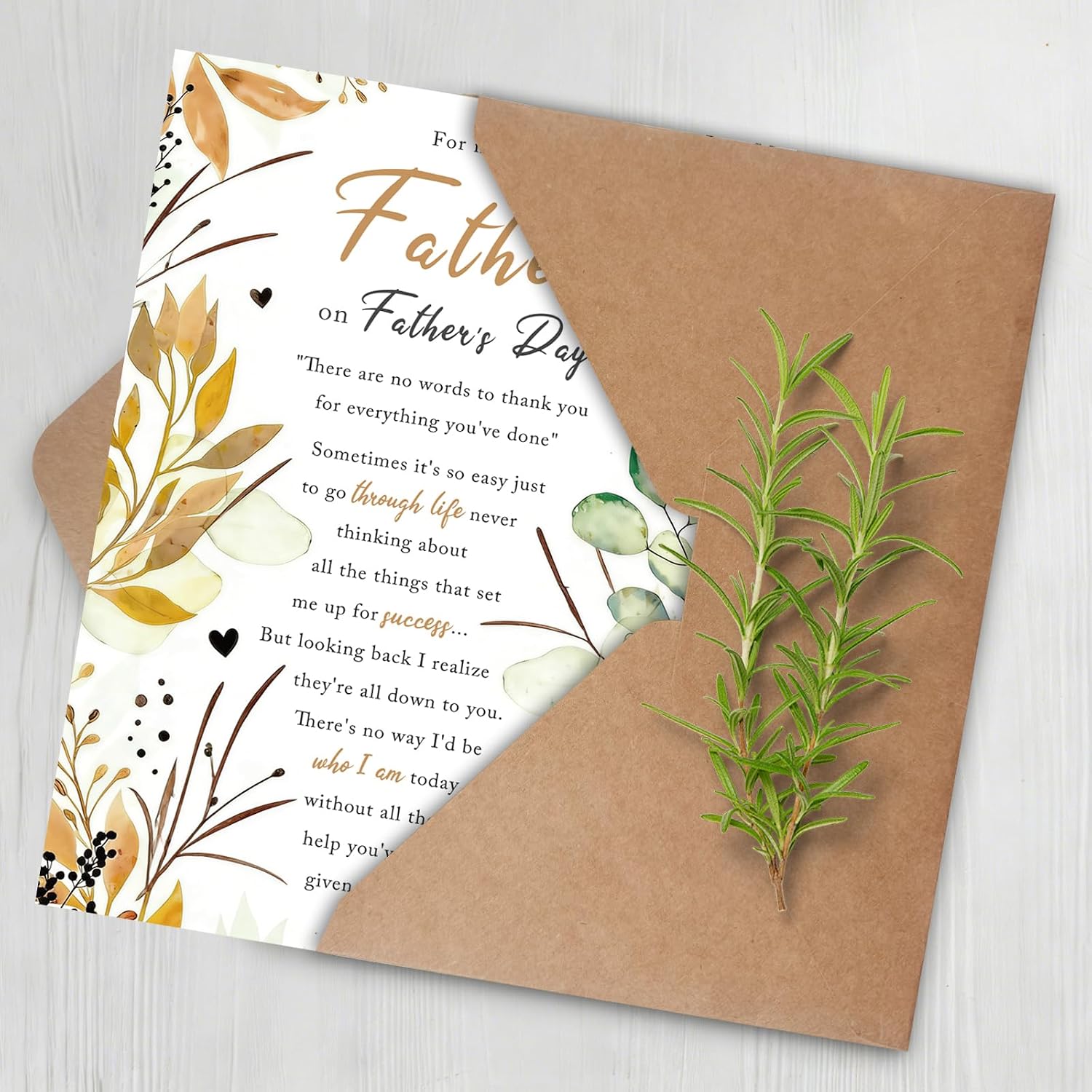 Fathers Day Gift for Dad, Father's Day Card Gift for Dad from Daughter Son, Fathers Day Card Gifts for Papa from Daughter, Fathers Day Gift Iideas, Father's Day Card
