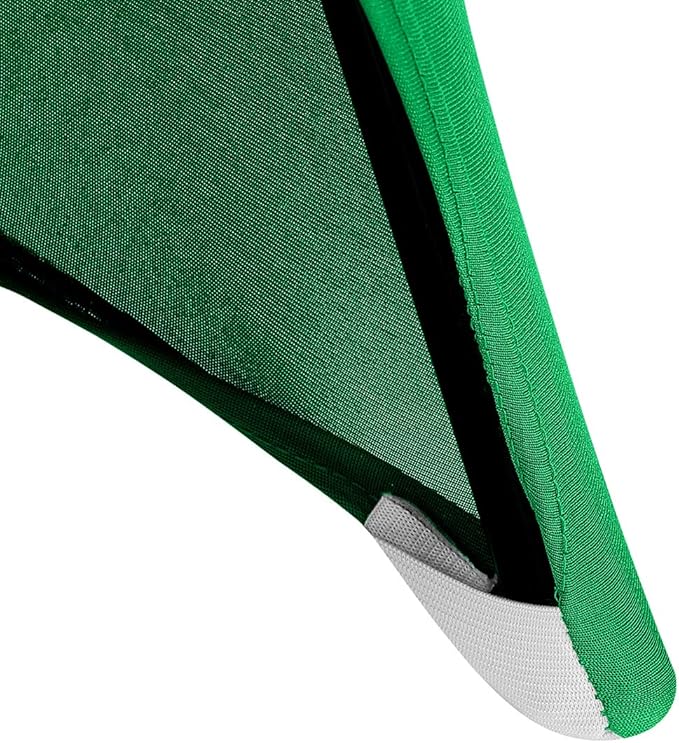 Peomeise Stretch Spandex Folding Chair Cover for Wedding Party Dining Banquet Event (Emerald,12pcs)