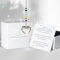 Hegelda Birthday Gifts for Women Friendship,Christmas Stocking Stuffers Gifts for Coworker Her Girlfriend Wife Mom Daughter Sister Aunt Crystal Suncatcher Ornaments Decoration