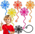 30 Pcs Sticky Spider Web Sticky Hands for Kids Bulk Halloween Party Favors Decorations,Spider Webs for Classroom Prizes,Back to School Goodie Bags Stuffers Pinata Stuffers for Boys Girl