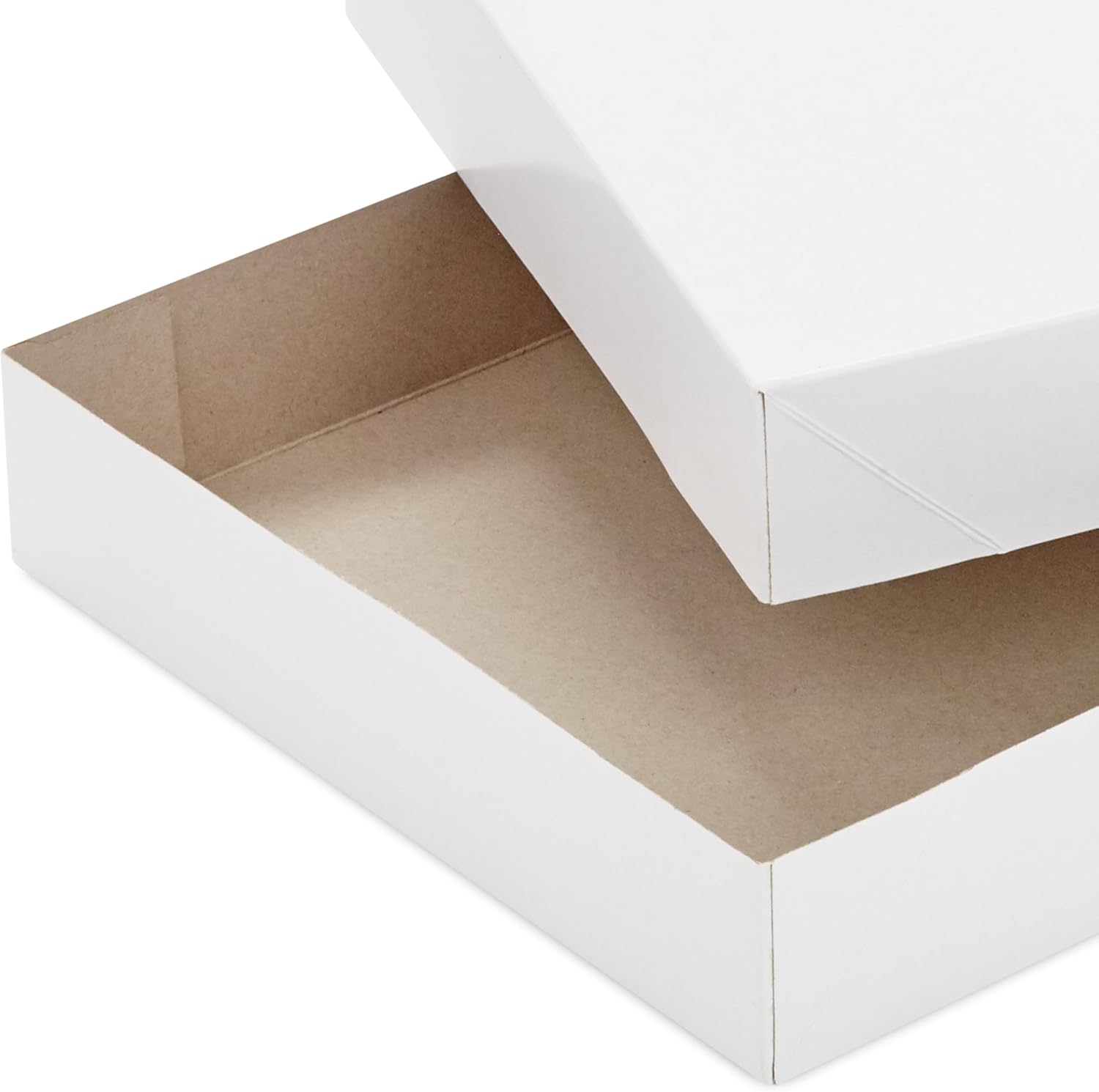 Hallmark White Gift Boxes, Assorted Sizes (12 Boxes with Lids: 4 Small 11", 4 Medium 14", 4 Large 16") for Valentine's Day, Birthdays, Mother's Day, Baby Showers and More