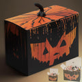 APLUSWER 20pcs Pumpkin Shaped Boxes with Simulated Stems, Large Halloween Treat Boxes Bakery Boxes Candy Boxes for Party Favors, Halloween Decor Boxes Centerpieces for Holiday Birthday Gifts