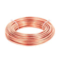 12 Gauge/ 2.0 mm 49 Feet 1 Pound 99.9% Dead Soft Copper Wire for Electroculture Gardening, Jewelry Making, Beading, Science Projects, DIY Artwork