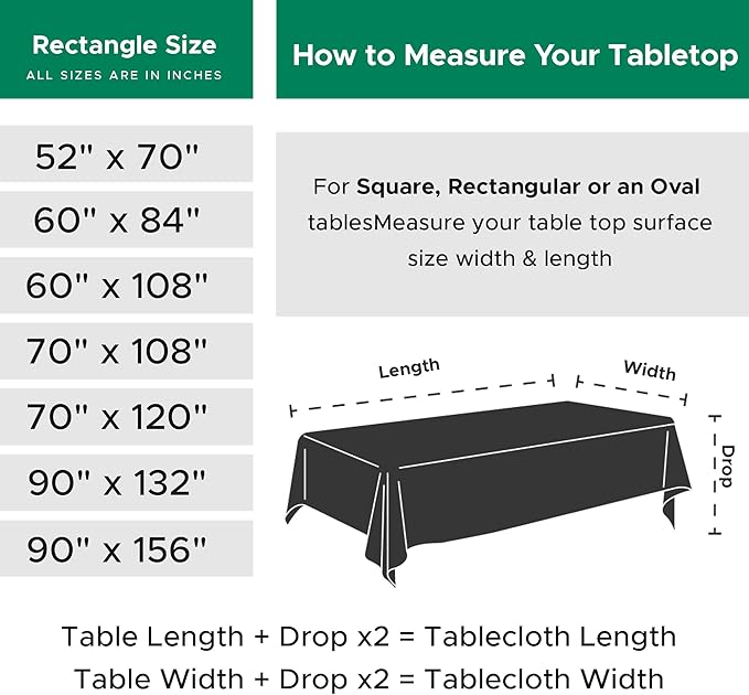 Biscaynebay Textured Fabric Tablecloths 52x70 Inches Rectangular, Navy Water Resistant Tablecloths for Dining, Kitchen, Wedding and Parties etc. Machine Washable
