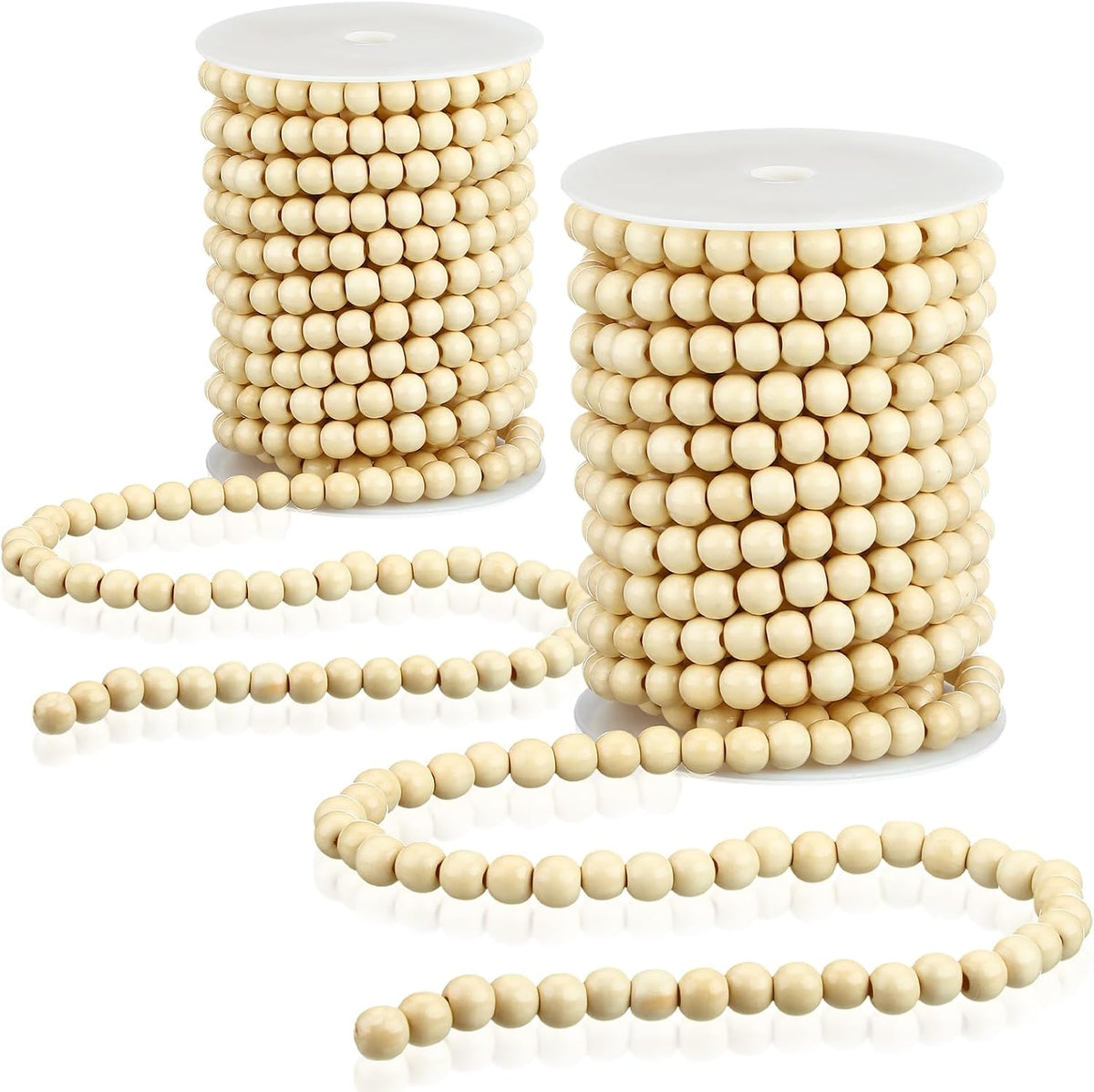 giegxin 2 pcs wood bead garland for christmas, main product view