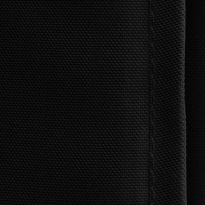 Lann's Linens - 10 Premium 60" x 102" Tablecloths for Wedding/Banquet/Restaurant - Rectangular Polyester Fabric Table Cloths - Black