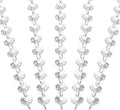 PATIKIL 14 mm Crystal Garland Strands, 32.8 Ft Acrylic Octagon Chandelier Bead Chains String for DIY Craft Wedding Party Home Decorative Jewelry Making, Clear