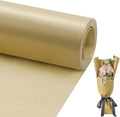 Matte Wrapping Paper Roll - Solid Color Pearly 17.3Inches X 39.4Feet Beige Gold Shimmer Gift Wrapping Paper Roll Elegant Lustre Paper for Wedding,Valentine's Day,Birthday, Christmas PAP11BG