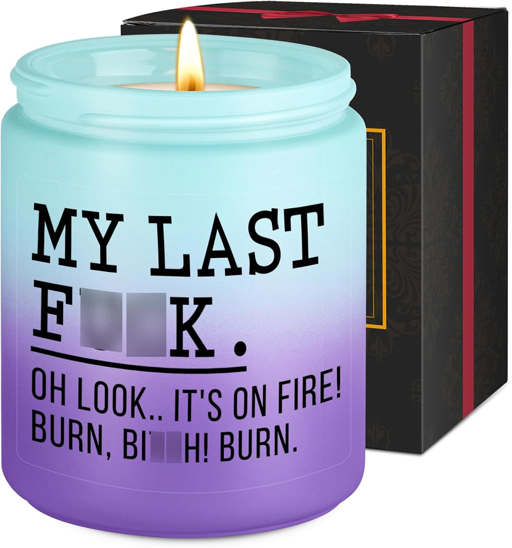 Fairy's Gift Candles, Cool Presents, Funny Relaxation Gifts for Women Men Mom Coworker Friend Boss - Cool Birthday Fun Presents for Her - Mothers Day, Sarcastic Office Relaxing Gifts for Women Nerd